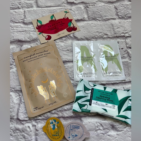Sephora masks eye mask lip mask hand & cleansing clothes - Picture 1 of 6